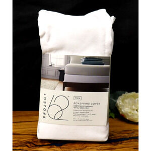 Project 62 Twin Boxspring Cover True White New Bedding